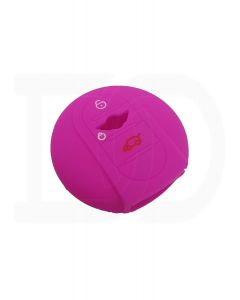 Capa silicone MINI, três botões, Smartkey proximidade, rosa