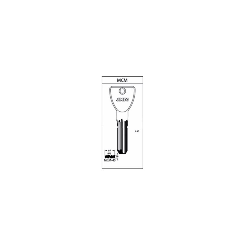 Chave esp. jma mcm-45  (sistema BPS)