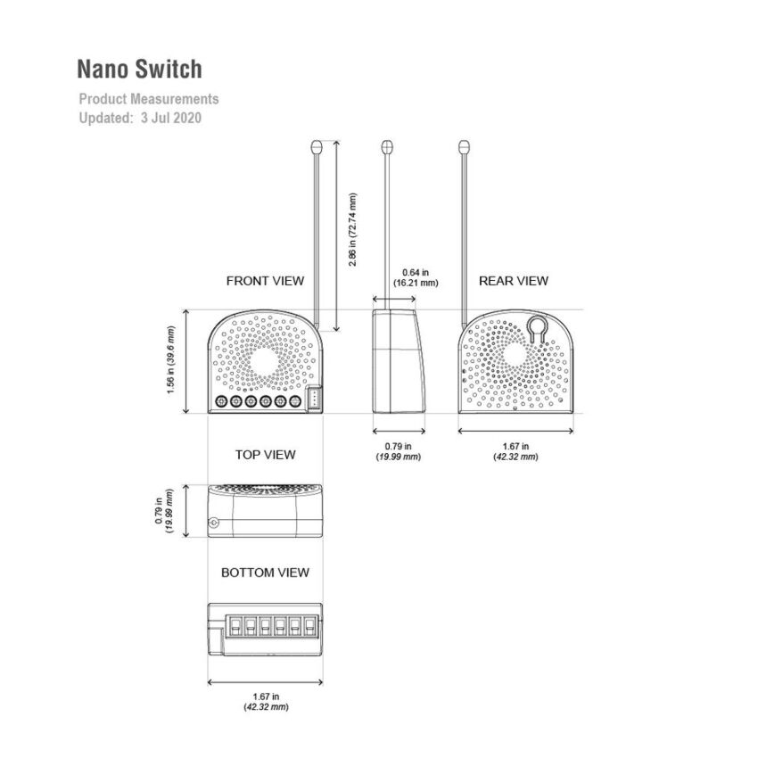 Aeotec Nano Switch Z-Wave Plus