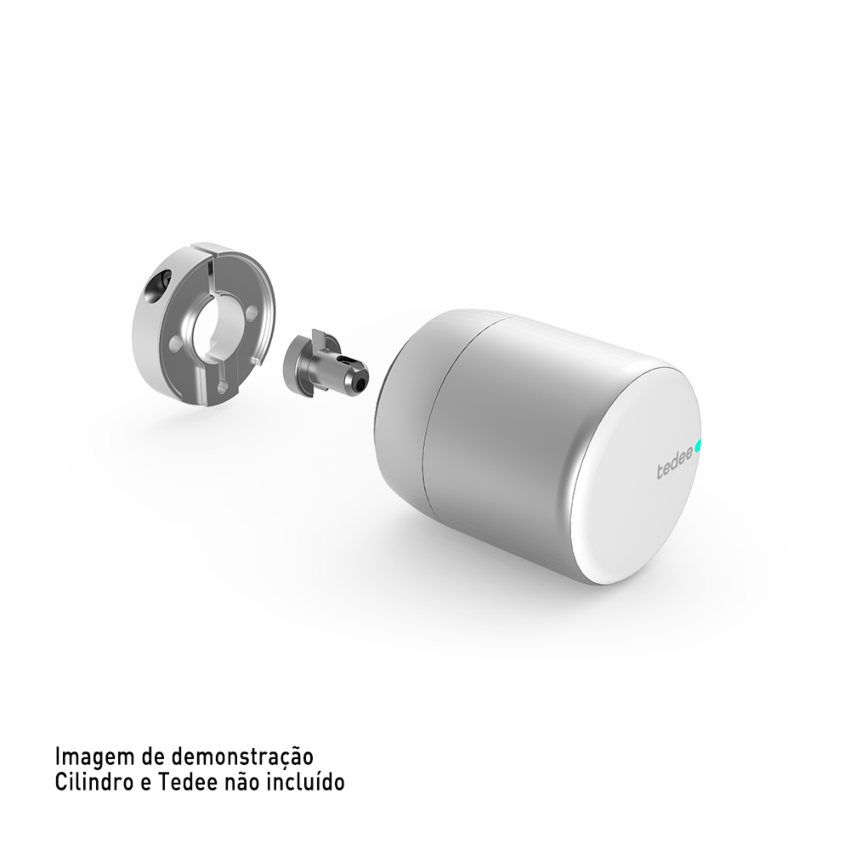 Adaptador Tedee para Dead Bolt Prata