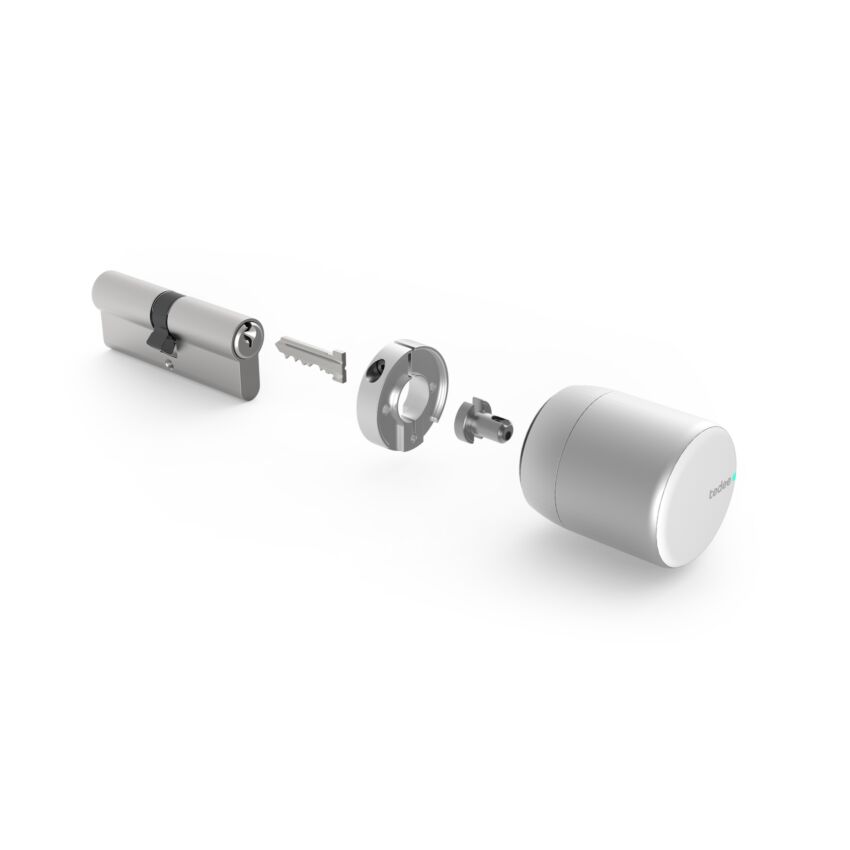 Adaptador Tedee para cilindro Europeu cor prata