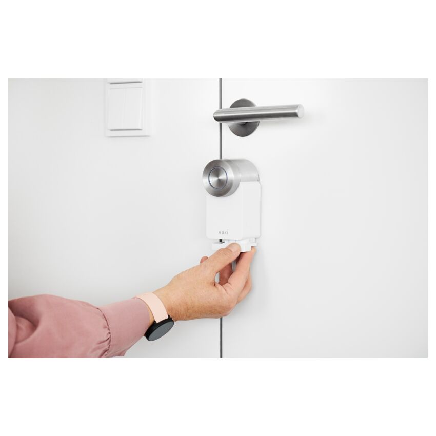 Bateria Recarregável Nuki Power Pack para Smart Lock Go (Branco)