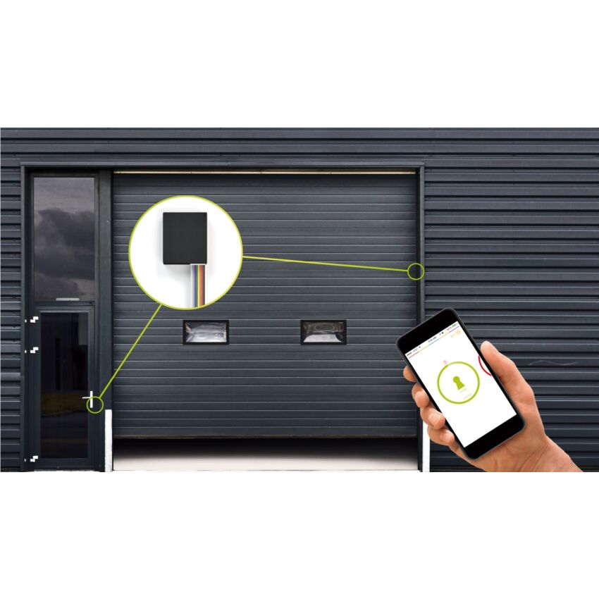 Módulo Universal Danalock V3 (12-24V, 2 relés) BT + Z-WAVE
