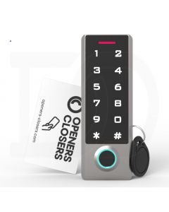 Teclado autonomo Openers e Closers AC330 RFID + Impressão Digital