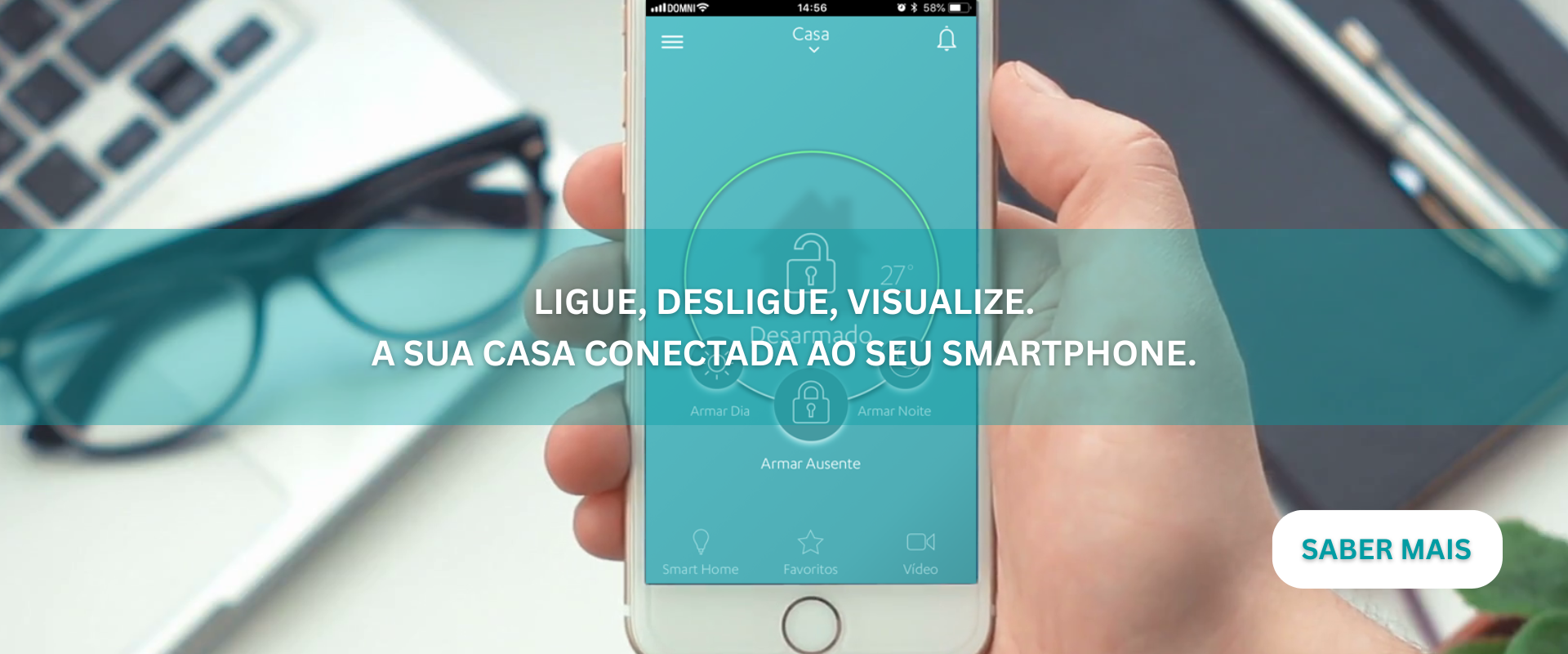 app domni controlo casa telemovel